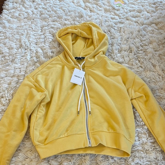 Forever 21 cropped hoodie - Picture 1 of 2